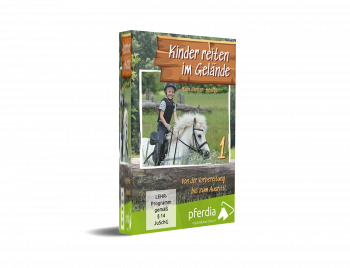 DVD Bundle Kinder reiten im Gelände 1 & 2  (über 2,4 Stunden Laufzeit)