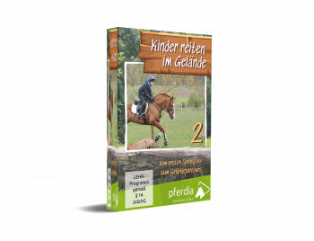DVD Bundle Kinder reiten im Gelände 1 & 2  (über 2,4 Stunden Laufzeit)