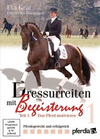 DVD Bundle Uta Gräf - Dressurreiten mit Begeisterung Teil 1 bis 3 (über 3,5 Stunden Laufzeit)