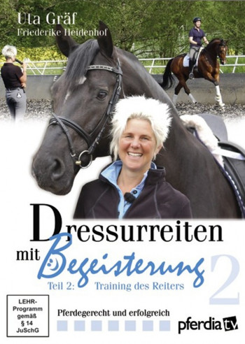 DVD Bundle Uta Gräf - Dressurreiten mit Begeisterung Teil 1 bis 3 (über 3,5 Stunden Laufzeit)