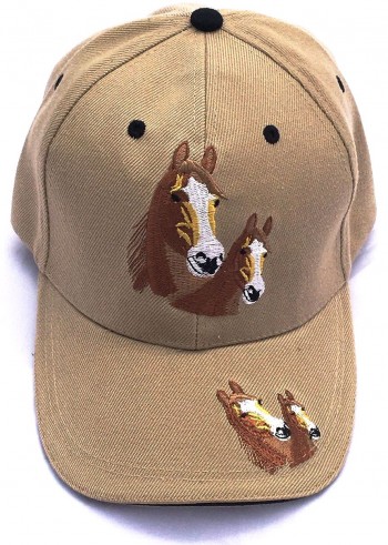ZWEKK Cap mit Pferdemotiv Farbe Beige