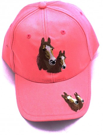 ZWEKK Cap mit Pferdemotiv Farbe Pink