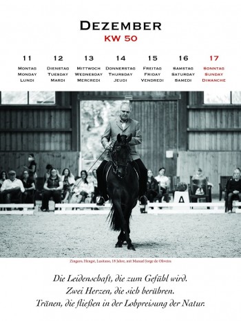 Kalender Manuel Jorge de Oliveira Literarische Leckerbissen 2023 - Wochenkalender