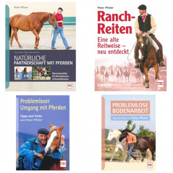Peter Pfister PferdebuchBundle -  4 Titel zum Knallerpreis !