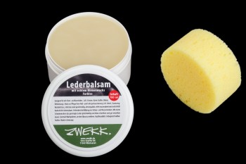 ZWEKK Leder-Balsam 180 ml mit Bienenwachs, Farblos Reitsport-Leder-Pflege