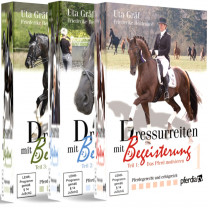 DVD Bundle Uta Gräf - Dressurreiten mit Begeisterung Teil 1 bis 3 (über 3,5 Stunden Laufzeit)