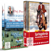 DVD Bundle Springreiten & Parcoursbau mit 2 Filmen (über 1,6 Stunden Laufzeit)