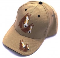 ZWEKK Cap mit Pferdemotiv Farbe Beige