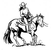 Auto Aufkleber Spin Girl - schwarz Großformat rechts Auto Aufkleber Spin Girl - schwarz Großformat rechts