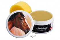 Zwekk© - Leder-Pflege-Set Leder-Balsam 250 ml Pferdemotiv Sam