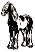 GRATIS*: Metallguss Ansteck-Pin Pferdemotiv GRATIS*: Metallguss Ansteck-Pin Pferdemotiv