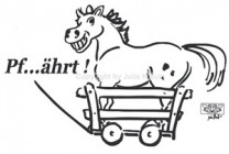 Auto Aufkleber Pf...ährt ! silber Auto Aufkleber Pf...ährt ! silber