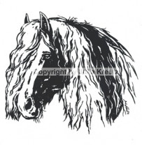 Auto Aufkleber Tinkerkopf links silber Großformat Auto Aufkleber Tinkerkopf links silber Großformat