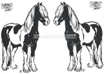 Auto Aufkleber stehender Tinker Set schwarz Auto Aufkleber stehender Tinker Set schwarz