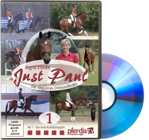 DVD Ingrid Klimke - Just Paul Teil 1 - Der Weg eines Dressurpferdes