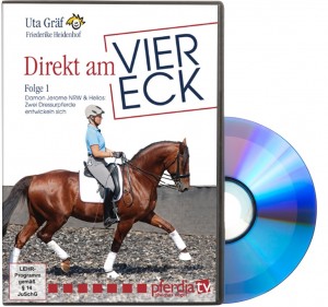 DVD Uta Gräf Direkt am Viereck 1 - Zwei Dressurpferde entwickeln sich