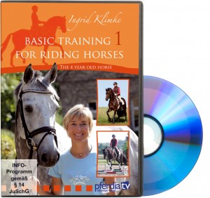 DVD - Basic Training for Riding Horses Volume 1; The 4 Year Old Horse