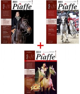 Piaffe Paket mit 3 Ausgaben 22,23 und Sonderausgabe 1