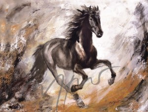 Pferdeposter - Kunstdruck Motiv Maximilian