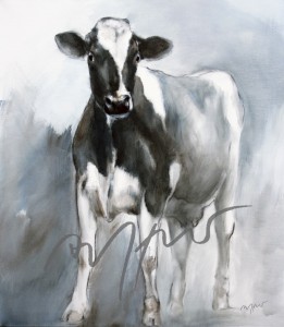 Poster - Kunstdruck Kuh Berta