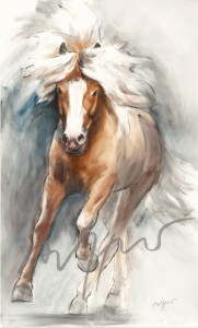 Pferdeposter - Kunstdruck Motiv Noi