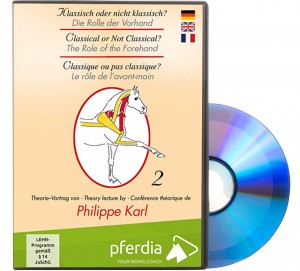 DVD Philippe Karl Deutsch/Englisch/Französisch  Theorie-Vortrag 2 - Die Rolle der Vorhand