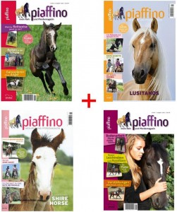 Piaffino Paket mit 4 Ausgaben Nr. 7,8,9,11