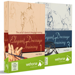 DVD Bundle Anja Beran - Elegant Dressage Training 1 & 3 (Englisch) mit Gesamt fast 3 Stunden Laufzeit