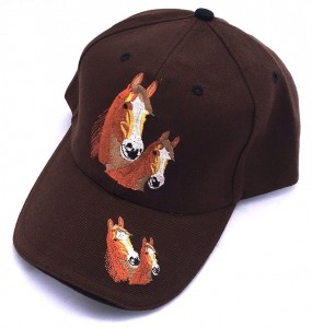 ZWEKK Cap mit Pferdemotiv Farbe Braun