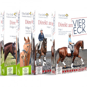 DVD Bundle: Uta Gräf Direkt am Viereck  1 bis 4 (über 7 Stunden Laufzeit)