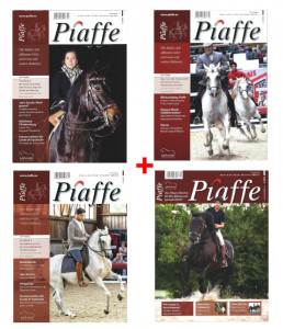 Piaffe Bundle - Magazin für klassische Reitkunst mit 4 Ausgaben