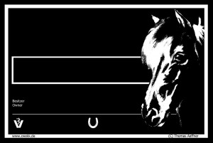 Stalltafel - Boxenschild - Stallschild Pony