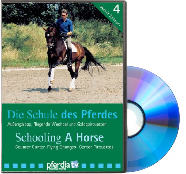 DVD - Die Schule des Pferdes, Teil 4: Alles über Außengalopp, fliegende Wechsel und Galoppirouetten