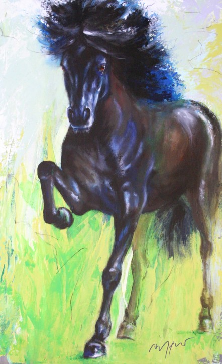 Pferdeposter - Kunstdruck Motiv Islandpferd III