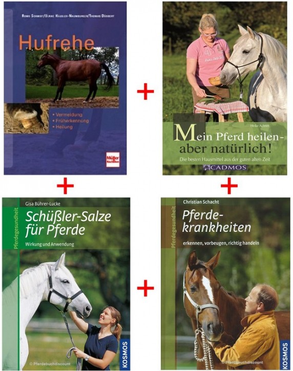 Buchpaket - Pferdegesundheit - 4 Titel