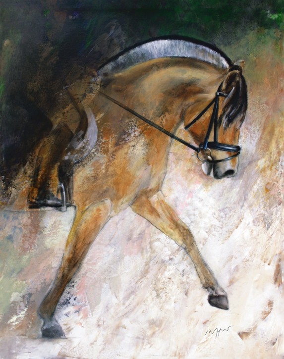 Pferdeposter - Kunstdruck Motiv Fjordpferd