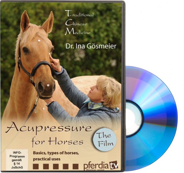 DVD - Ina Gösmeier - Acupressure for Horses -Basics, Types of Horses, Practical Uses