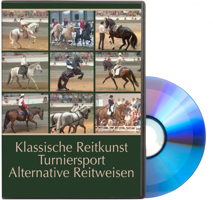 DVD Klassische Reitkunst - Turniersport - Alternative Reitweisen