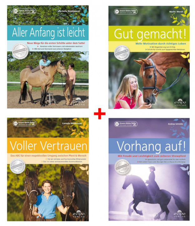 Pferde Fachwissen Kompakt Bundle 4 Titel zum Knallerpreis