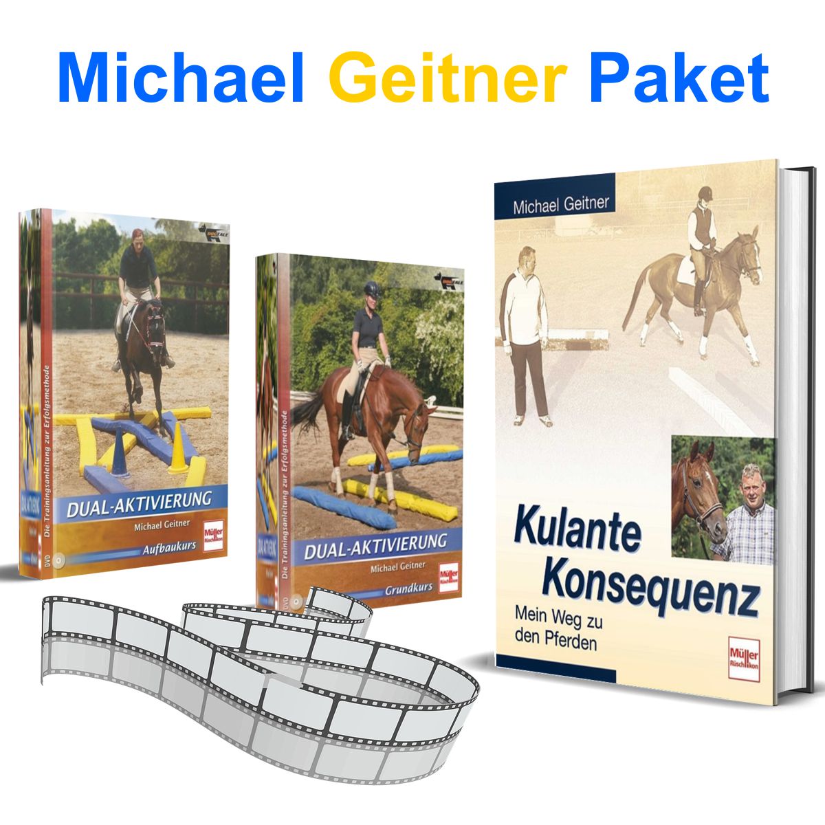 Michael Geitner Special:  Buch & 2 DVD´s
